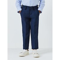 John Lewis Heirloom Collection Boys' Twill Suit Trousers, Blue