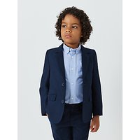 John Lewis Heirloom Collection Boys' Twill Suit Jacket, Blue
