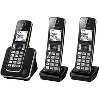 Panasonic KX-TGD313ED Digital Cordless Phone With Nuisance Call Control, Trio DECT