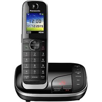 Panasonic KX-TGJ320EB Digital Cordless Phone With Nuisance Call Control And Answering Machine, Single DECT