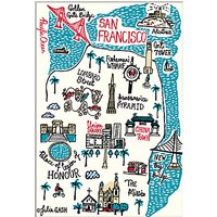 Julia Gash - San Francisco Unframed Print With Mount, 30 X 40cm