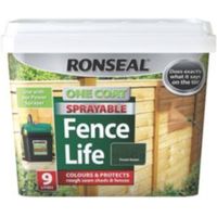 Ronseal Forest Green Matt Shed & Fence Stain 9L