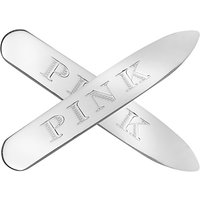 Thomas Pink Sterling Silver Collar Stays, Silver