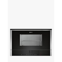 Neff C17GR01N0B Built-In Microwave With Grill, Stainless Steel