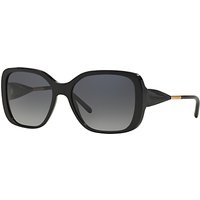 Burberry BE4192 Square Framed Polarised Sunglasses, Black