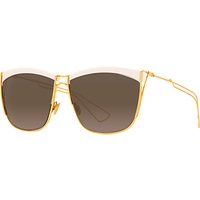 Christian Dior Diorsoelectric Sunglasses, Brown