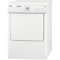 Zanussi ZTE7102PZ Freestanding Vented Tumble Dryer, 7kg Load, C Energy Rating, White