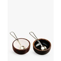 Just Slate Bowls & Spoons, Set Of 2