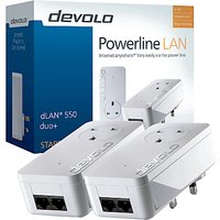Devolo DLAN 550 Duo+ Powerline Starter Kit
