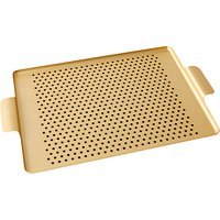 Kaymet Tray With Rubber Grips, Gold