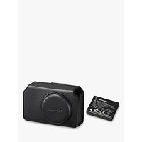 Panasonic Leather Camera Case & DMW-BCM13E Battery For LUMIX TZ70 Digital Camera