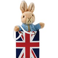 Beatrix Potter Peter Rabbit Union Jack Bag Plush Baby Gift