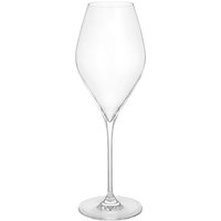 John Lewis Croft Collection Swan Crystal White Wine Glass, Set Of 4, Clear, 430ml