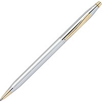 Cross Century Ballpoint Pen, Medalist Chrome/Gold