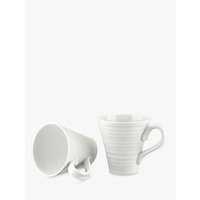 Sophie Conran For Portmeirion Mugs, White, Box Of 2