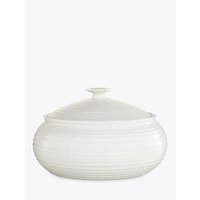 Sophie Conran For Portmeirion Porcelain Round Low Casserole Oven Dish, White, 27cm