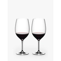 Riedel Vinum Bordeaux Red Wine Glasses, Set Of 2