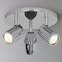 ASTRO Como 3 Bathroom Spotlight Ceiling Plate