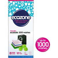 Ecozone Hypoallergenic, Antibacterial Ecoballs, 1000 Washes