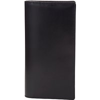 Launer Made In England Calf Leather Wallet, Black