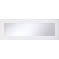 Cooke & Lewis Raffello High Gloss White Slab Glazed Bridging Door / Pan Drawer Front (W)1000mm