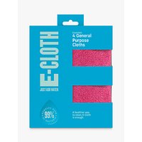 E-cloth General Purpose Cloths, Pack Of 4