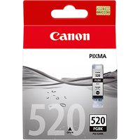 Canon Pixma Inkjet Cartridge, Pigment Black, PGI-520