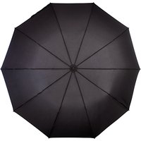 Fulton Magnum Automatic Folding Umbrella, Black