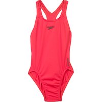 Speedo Girls' Medalist Swimsuit, Red