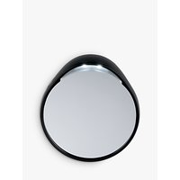 Tweezermate 10x Lighted Mirror, Silver