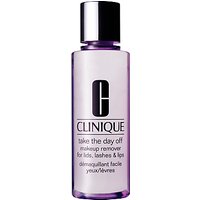 Clinique Take The Day Off Makeup Remover For Lids, Lashes & Lips - All Skin Types, 125ml