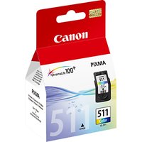 Canon PIXMA CLI-511 Inkjet Cartridge, Colour