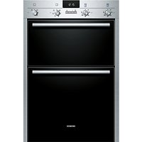 Siemens HB43MB520B Built-In Double Electric Oven, Stainless Steel