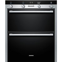 Siemens HB55NB550B Double Built-Under Electric Oven, Stainless Steel