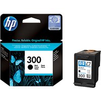 HP 300 Inkjet Cartridge, Black, CC640EE