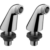 Hansgrohe Chrome Piller Unions