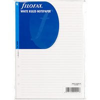 Filofax White Ruled Paper, A5