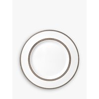 Vera Wang For Wedgwood Lace Platinum 27cm Dinner Plate, White