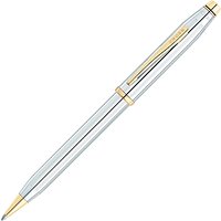 Cross Century II Ballpoint Pen, Medalist Chrome/Gold