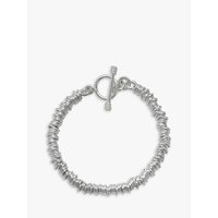 Andea Silver Slinky Multi Ring Bracelet