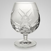 John Rocha For Waterford Cut Lead Crystal Signature Brandy Glasses, Set Of 2, Clear