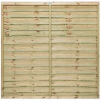 Grange Pro Lap Fence Panel (W)1.83m (H)1.8m Pack Of 3