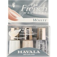 MAVALA French Manicure White Set
