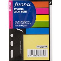 Filofax A4 Inserts, Sticky Notes