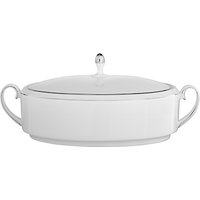 Vera Wang For Wedgwood Blanc Sur Blanc Covered Vegetable Dish, 1.4L