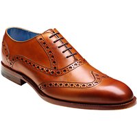 Barker Grant Calf Leather Brogue Shoes, Cedar