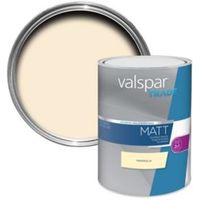 Valspar Trade Magnolia Matt Wall & Ceiling Paint 5L