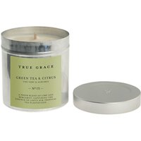 True Grace Green Tea And Citrus Scented Candle Tin