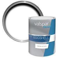Valspar Trade Pure Brilliant White Eggshell Effect Wall & Ceiling Paint 5L