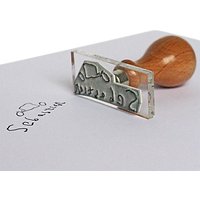StompStamps Personalised Family Signature Stamp, Small